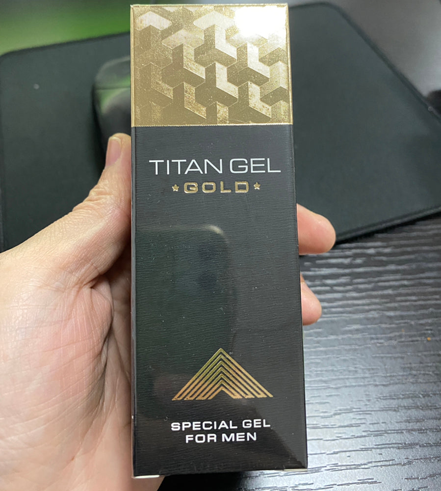 Titan Gel Gold for Men Original. Male Natural Massage Cream, 50ml