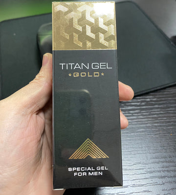 Titan Gel Gold for Men Original. Male Natural Massage Cream, 50ml