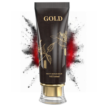 IRVY Med3000 Gold Gel for Men - Stimulating Male Massage Cream, 2.0Fl Oz